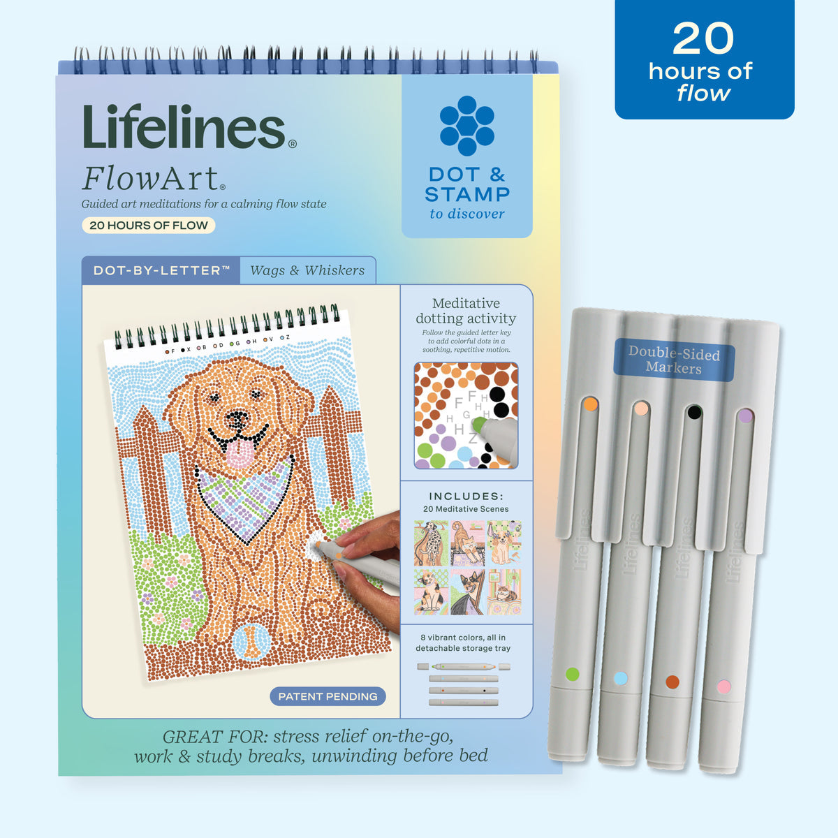 FlowArt® - Dot-By-Letter, Wags & Whiskers