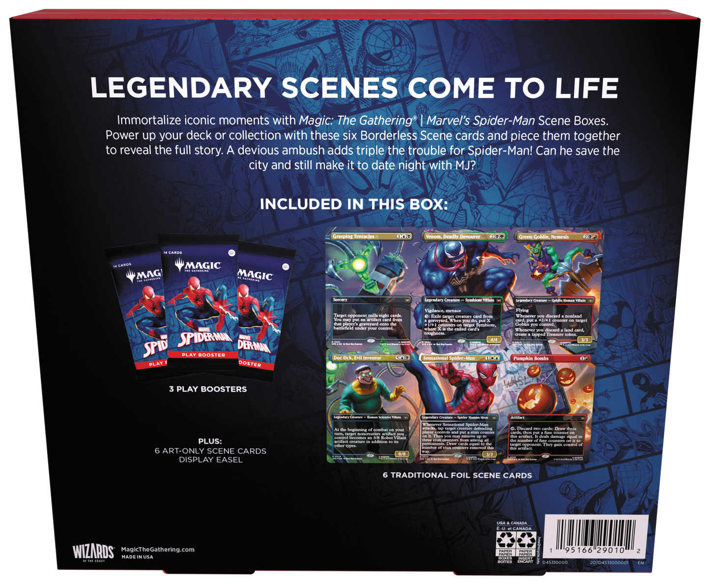Magic the Gathering - Universes Beyond: Spider-Man - Scene Box