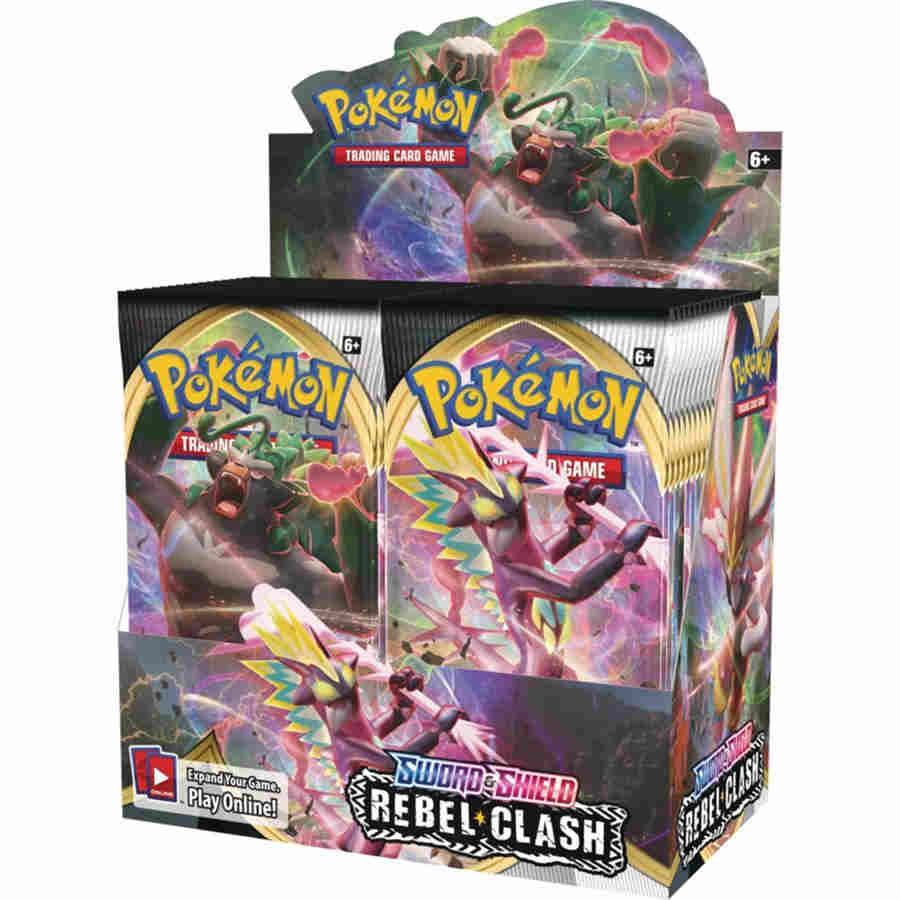 Pokémon TCG - Sword and Shield: Rebel Clash - Booster Box