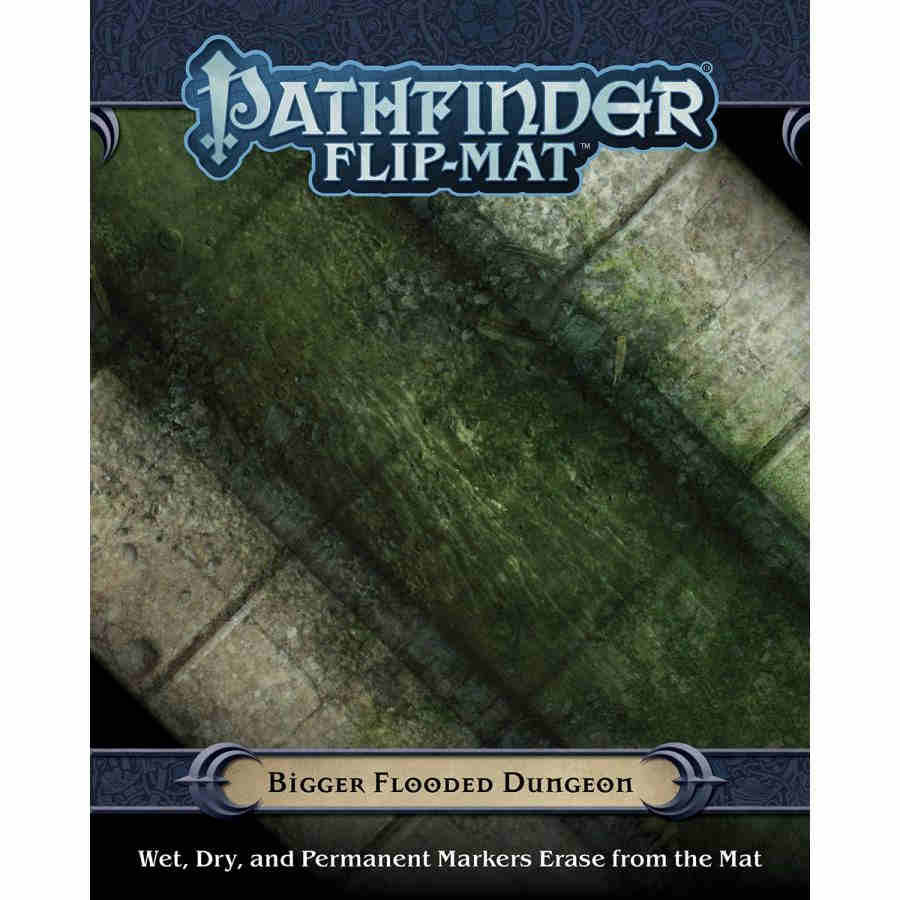 Pathfinder Flip-Mat: Bigger Flooded Dungeon
