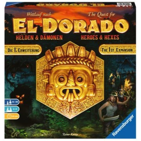 The Quest for El Dorado - Heroes and Hexes Expansion
