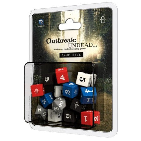 Outbreak: Undead 2E - Game Dice (14ct)
