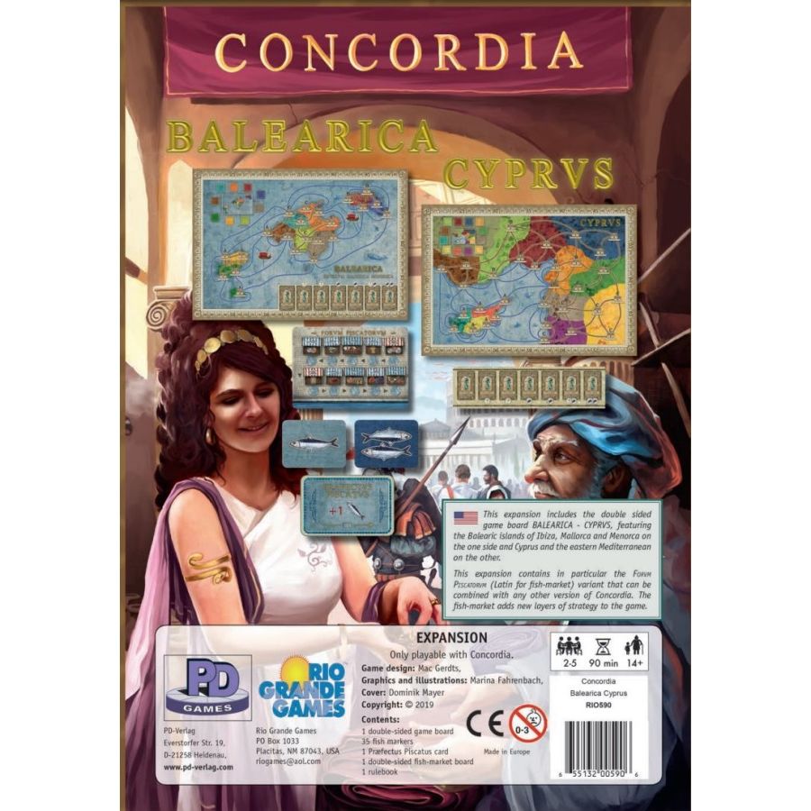 Concordia: Balearica and Cyprus Expansion