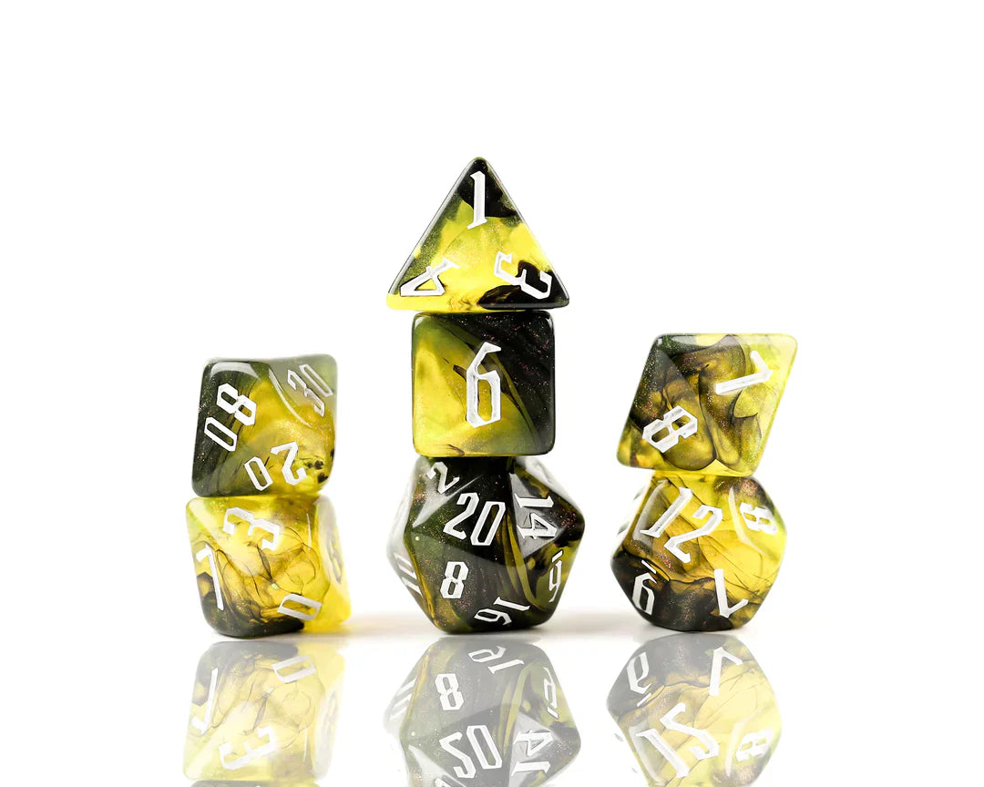 RPG Dice Set (7): Poison Nebula