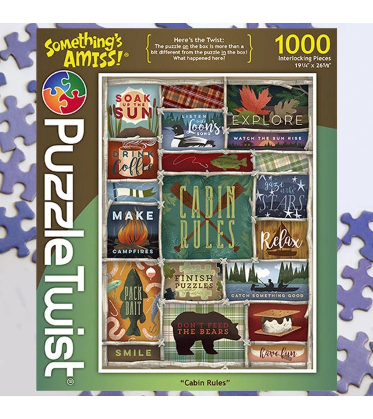 Cabin Rules (1000 pc)