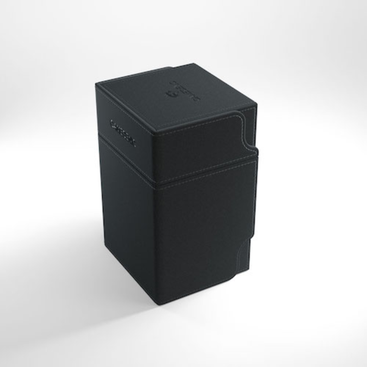 Watchtower 100+ Card Convertible Deck Box: Black