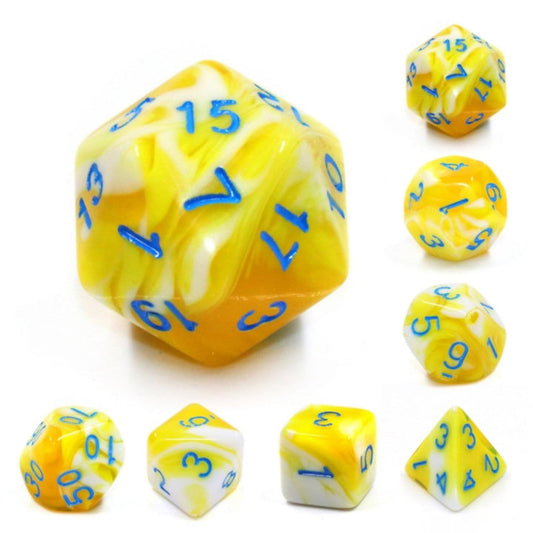 Foam Brain Rpg Dice: Lemon Cream