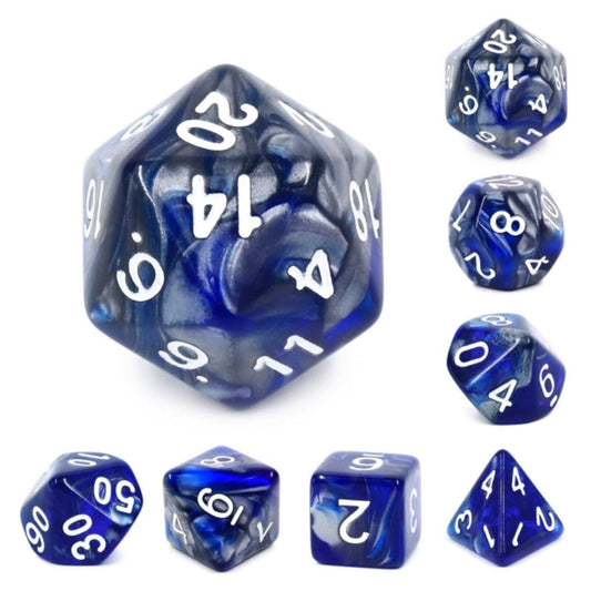 Foam Brain Rpg Dice: Cold Iron
