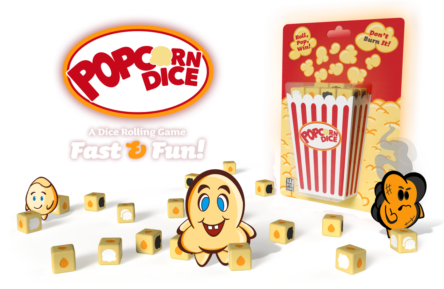 Gourmet Popcorn Dice