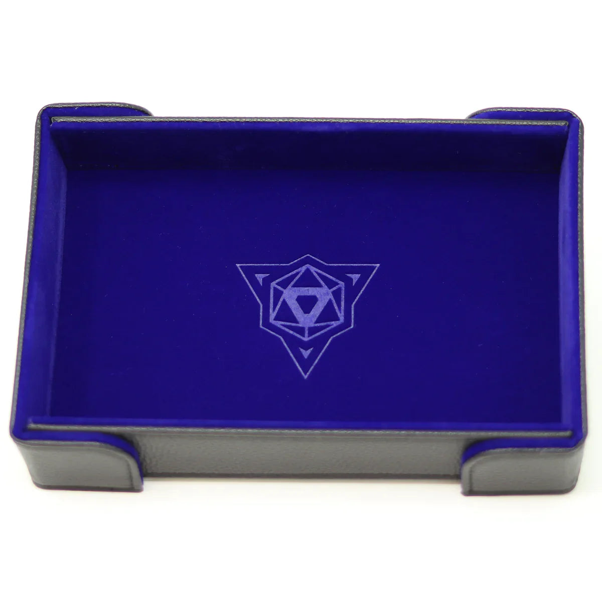 Magnetic Dice Tray - Blue Velvet
