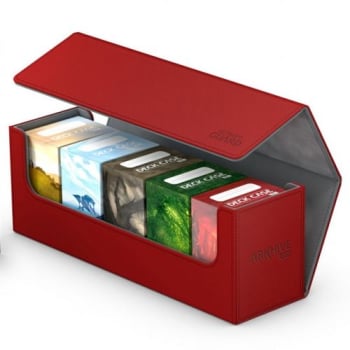 Ultimate Guard - Deck Box - Arkhive XenoSkin Standard 400+ Red