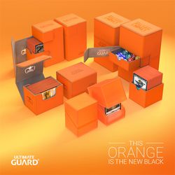 Flip'N'Tray Deck Case 100+ Standard Size Xenoskin Orange