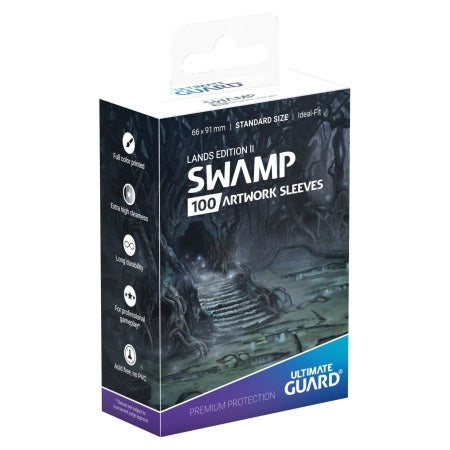 Artwork Sleeves - Lands Edition II - 100ct - Swamp