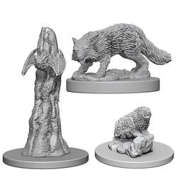 Pathfinder: Deep Cuts Unpainted Miniatures - Familiars - Boardlandia