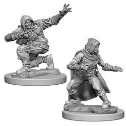 Pathfinder: Deep Cuts Unpainted Miniatures - Human Male Rogue - Boardlandia