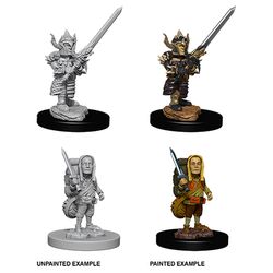 Dungeons and Dragons: Nolzur's Marvelous Unpainted Miniatures - Male Halfling Fighter