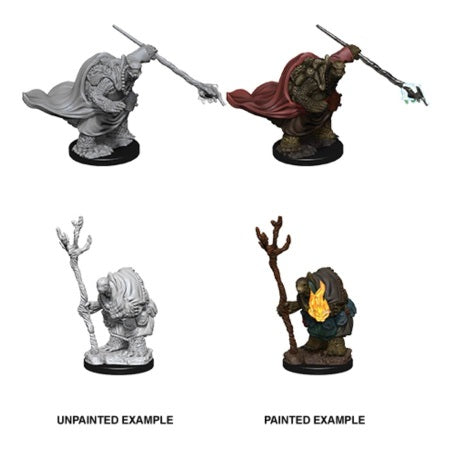 Dungeons and Dragons: Nolzur's Marvelous Unpainted Miniatures - Tortle Adventurers
