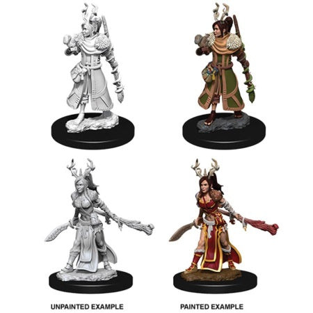 Dungeons & Dragons - Nolzur's Marvelous Unpainted Miniatures - Female Human Druid