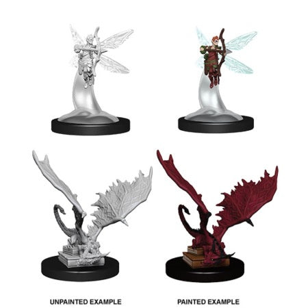 Dungeons and Dragons: Nolzur's Marvelous Unpainted Miniatures - Sprite and Pseudodragon