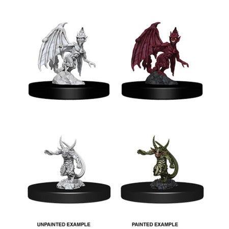 Dungeons and Dragons: Nolzur's Marvelous Unpainted Miniatures - Quasit and Imp