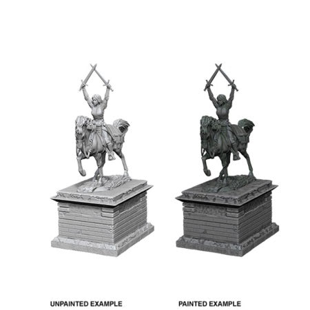 WizKids Deep Cuts Unpainted Miniatures: Heroic Statue