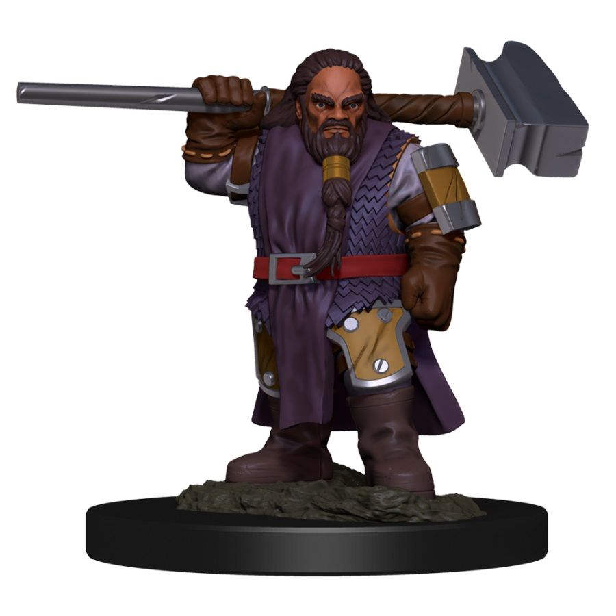 Dungeons and Dragons: Nolzur's Marvelous Unpainted Miniatures - Male Dwarf Cleric