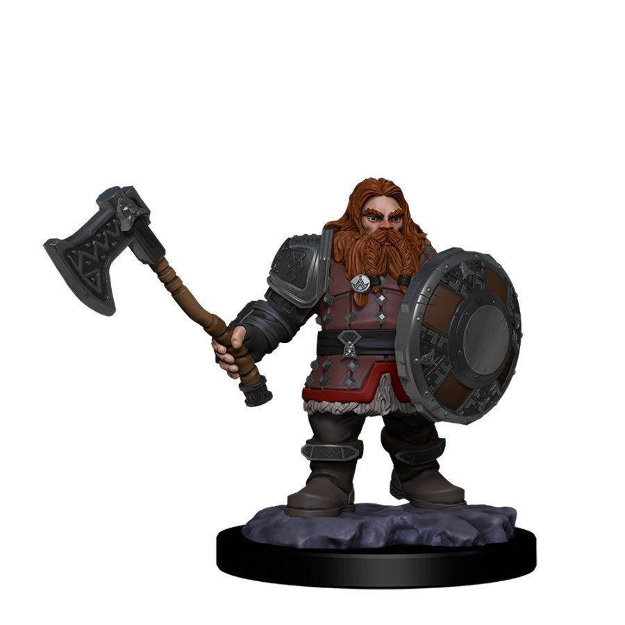 Dungeons and Dragons: Nolzur's Marvelous Unpainted Miniatures - Male Dwarf Fighter