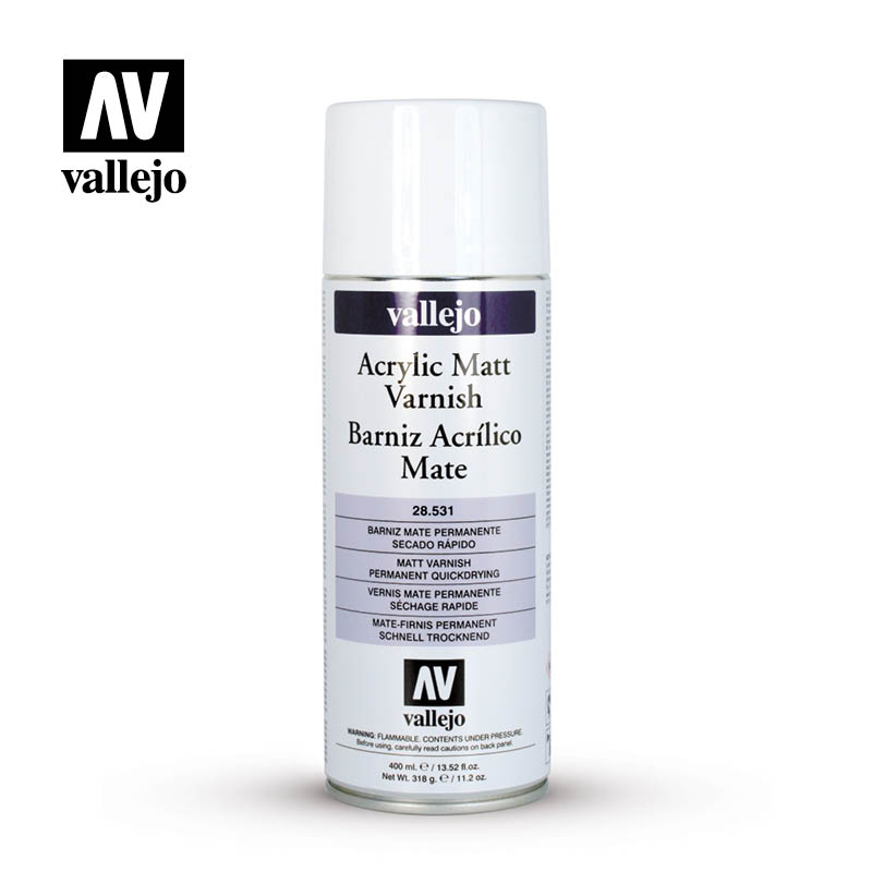 Acrylic Matt Spray Varnish (400ml)