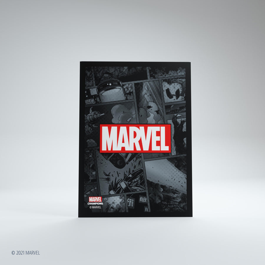 Marvel Champions Art Sleeves - Marvel Black