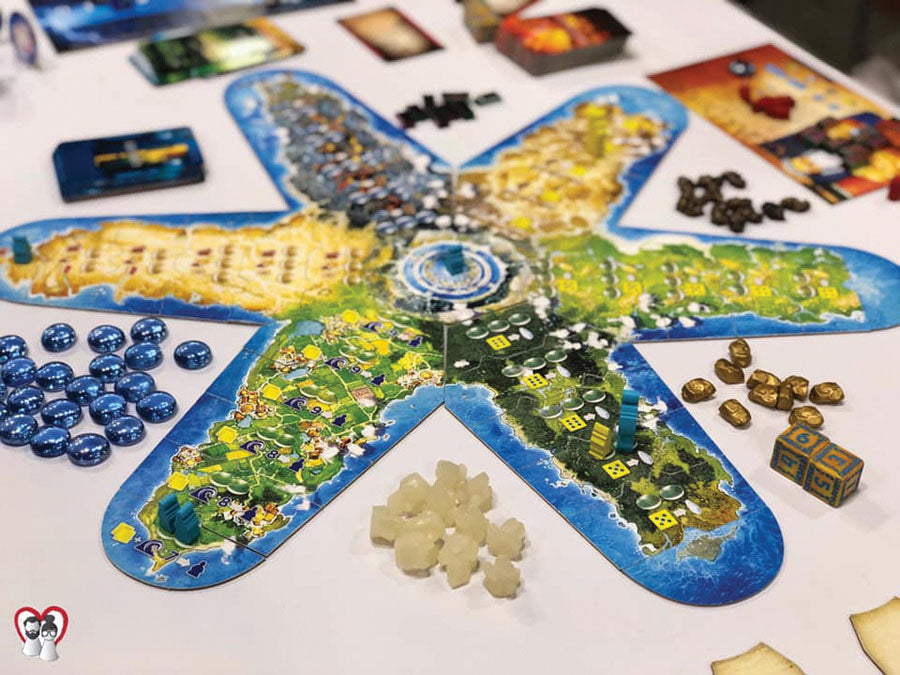 Atlantis Rising - 2nd Edition - Deluxe Components