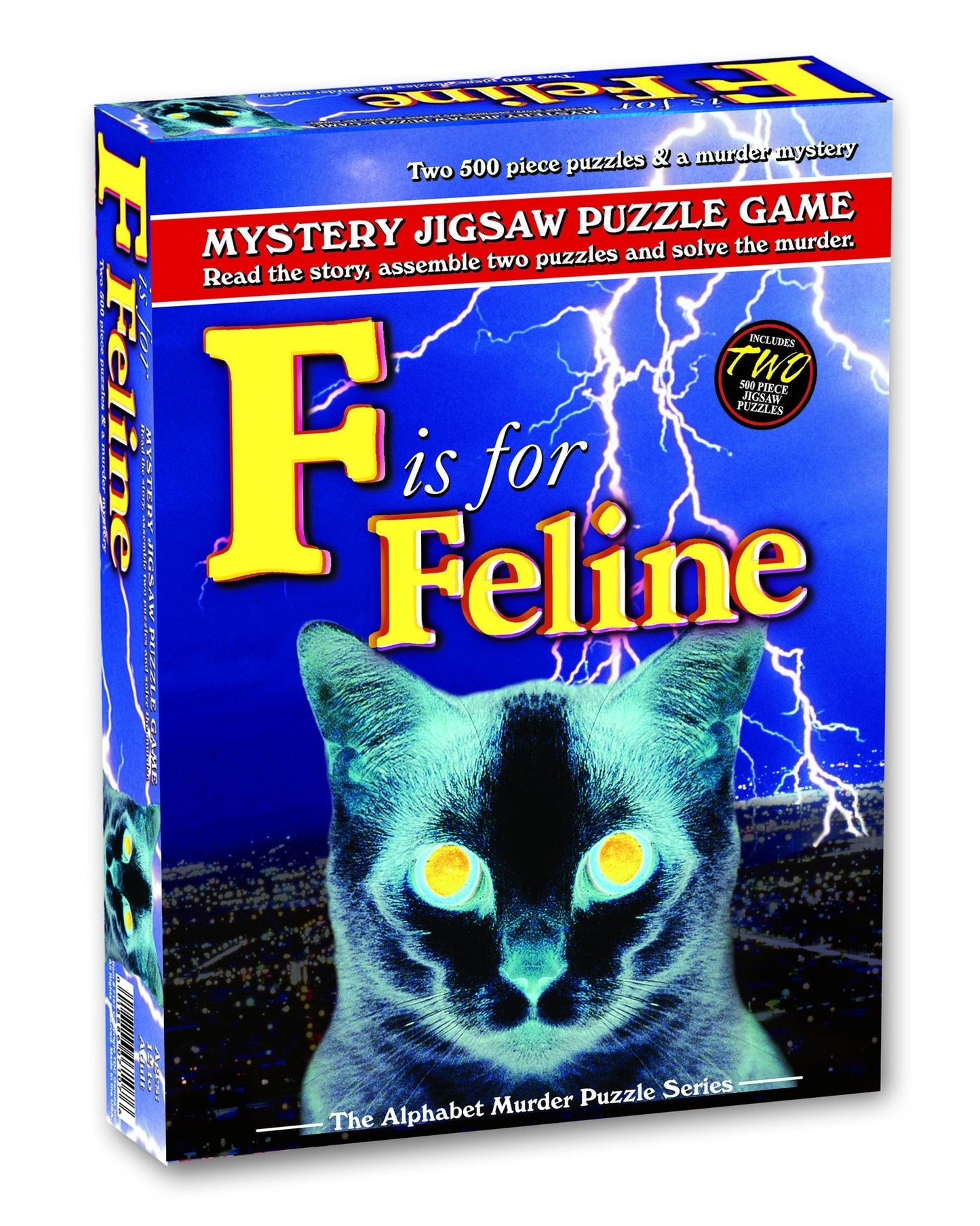 Mystery Jigsaw Puzzle Game – F is for Feline
