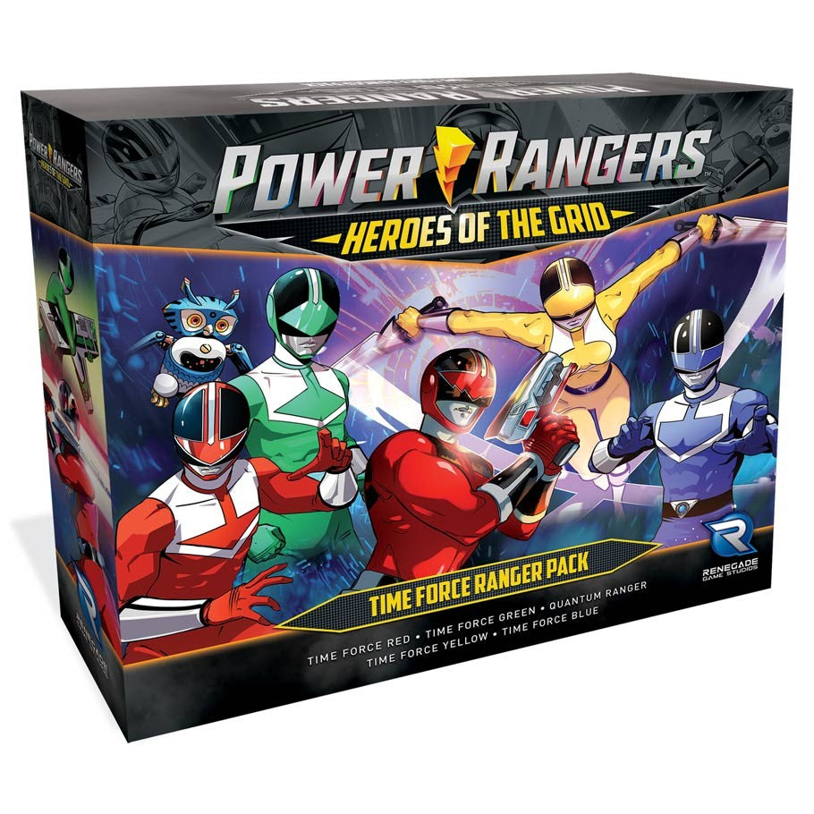 Power Rangers - Heroes of the Grid - Time Force Rangers
