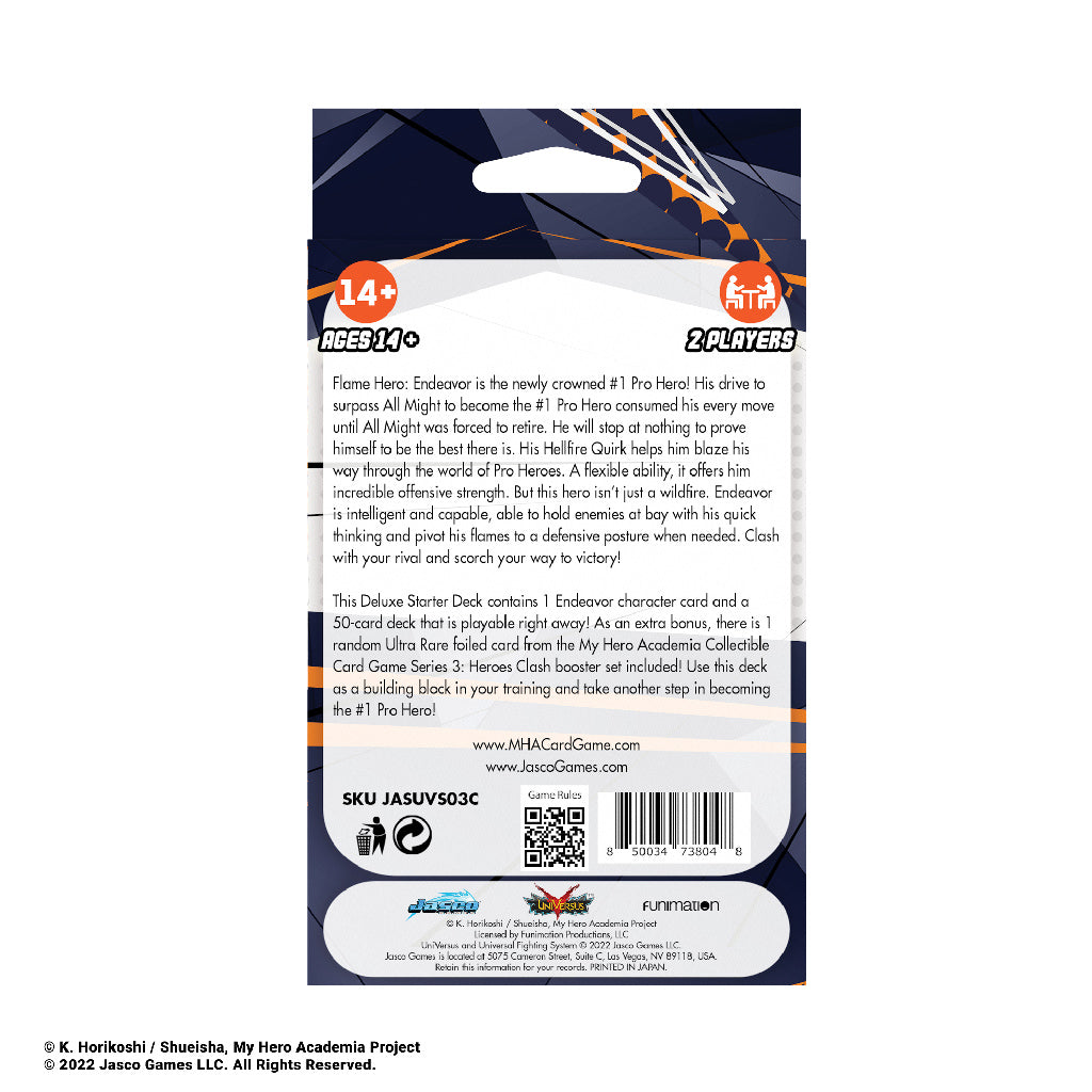 My Hero Academia CCG - Endeavor Starter Deck