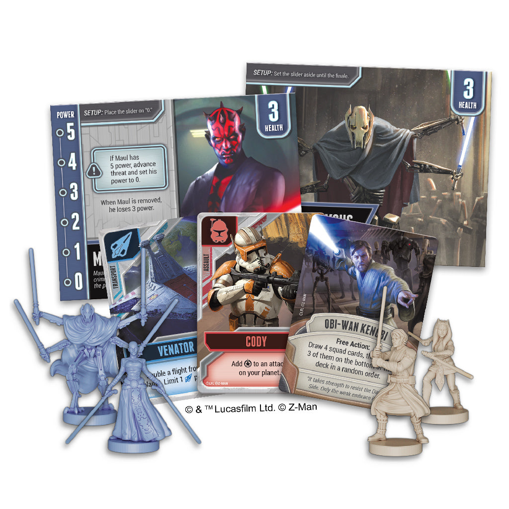 Star Wars the Clone Wars A Pandemic System Game