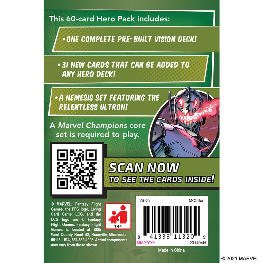 Marvel Champions LCG - Vision Hero Pack