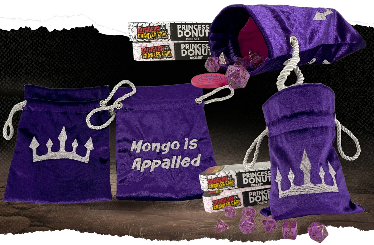 Dungeon Crawler Carl RPG: Princess Donut Dice Bag