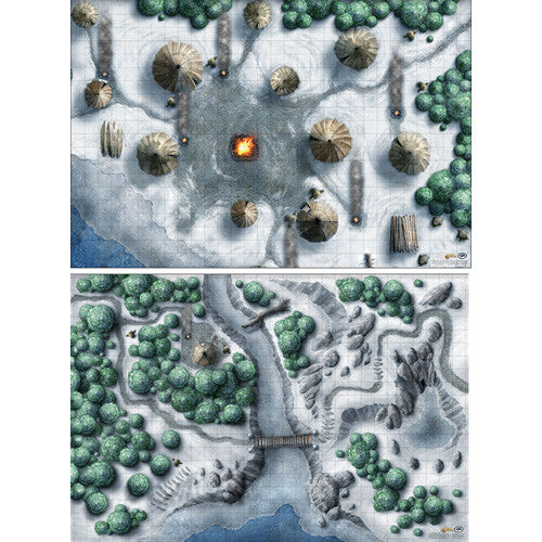 Dungeons and Dragons - Rime of the Frostmaiden Map Set