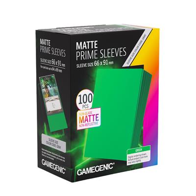 Matte Prime Sleeves Green