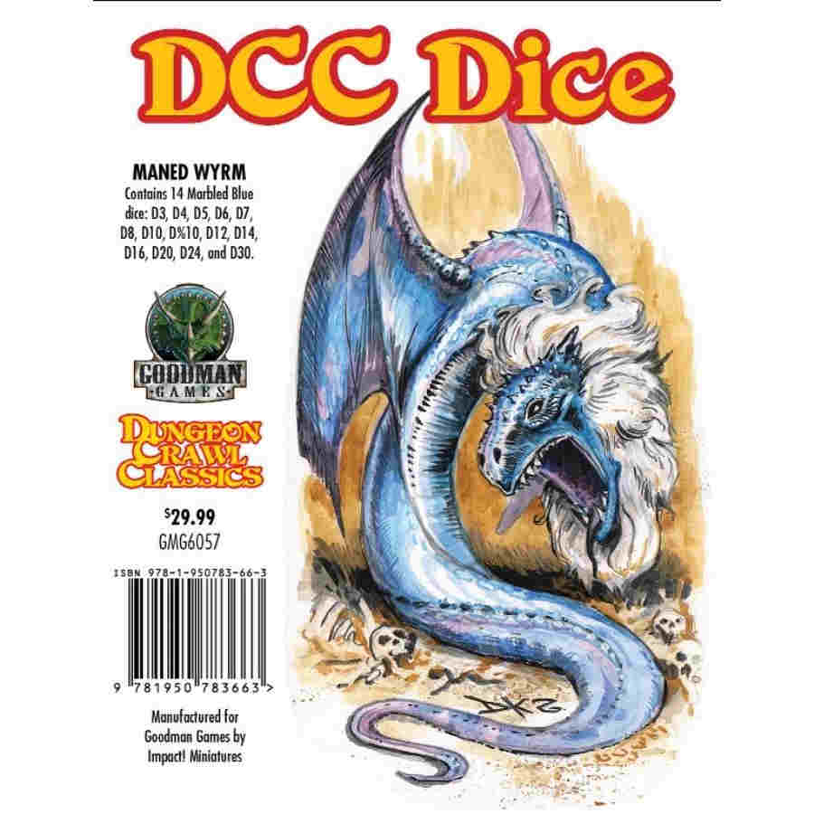 Dungeon Crawl Classics: DCC Dice - Maned Wyrm (14ct)