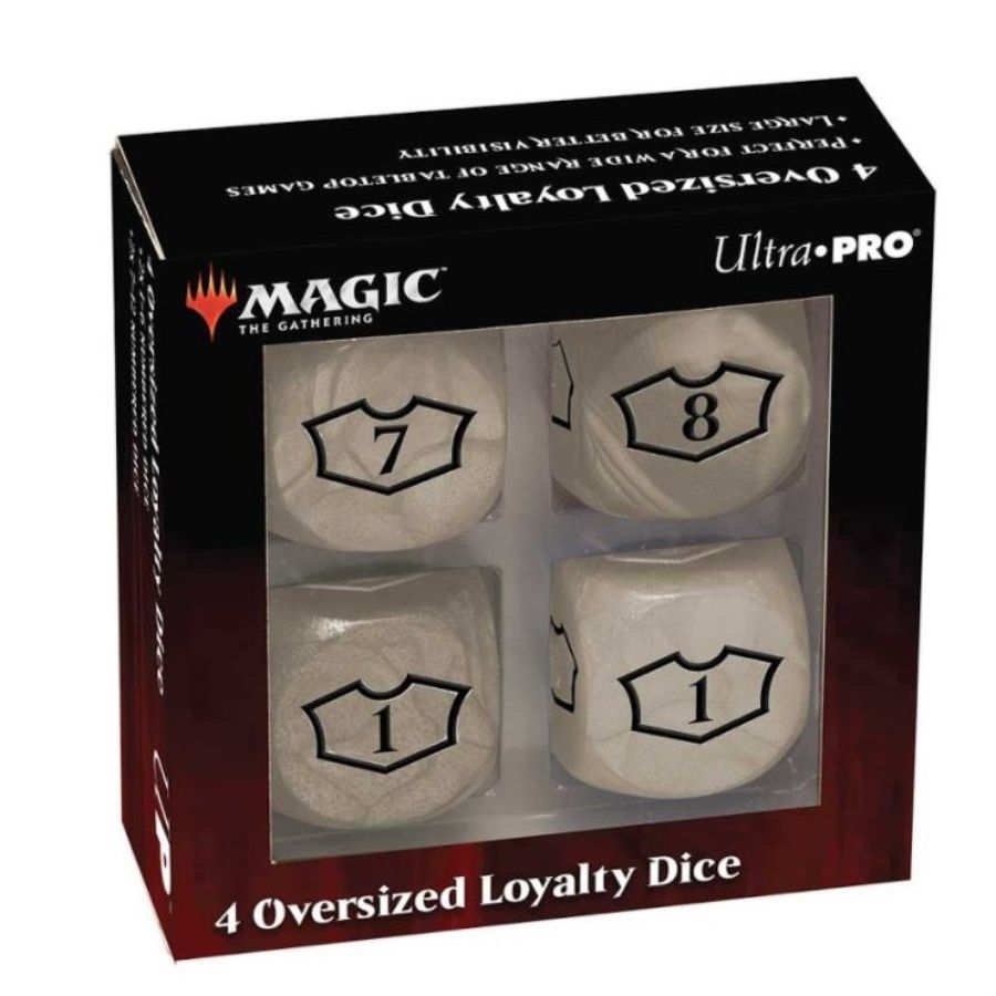 Magic the Gathering Updated Deluxe Loyalty Dice 22MM (4CT) - Plains