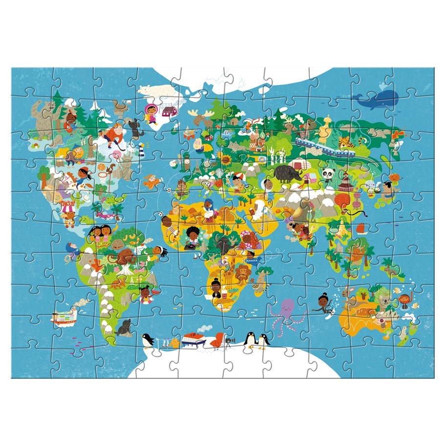 World Map (100 pc)