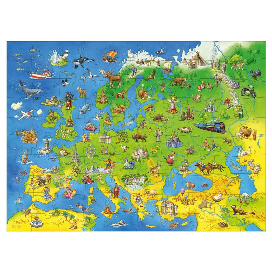 Europe Map (100 pc)