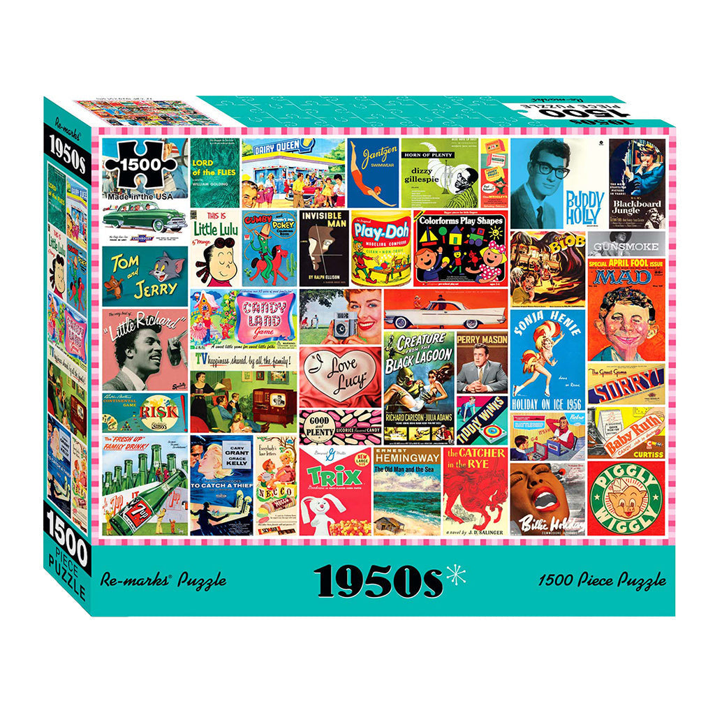 1500 Piece 1950s Puzzle