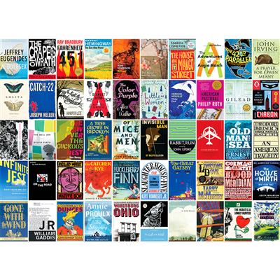 1000 Piece Great American Novels