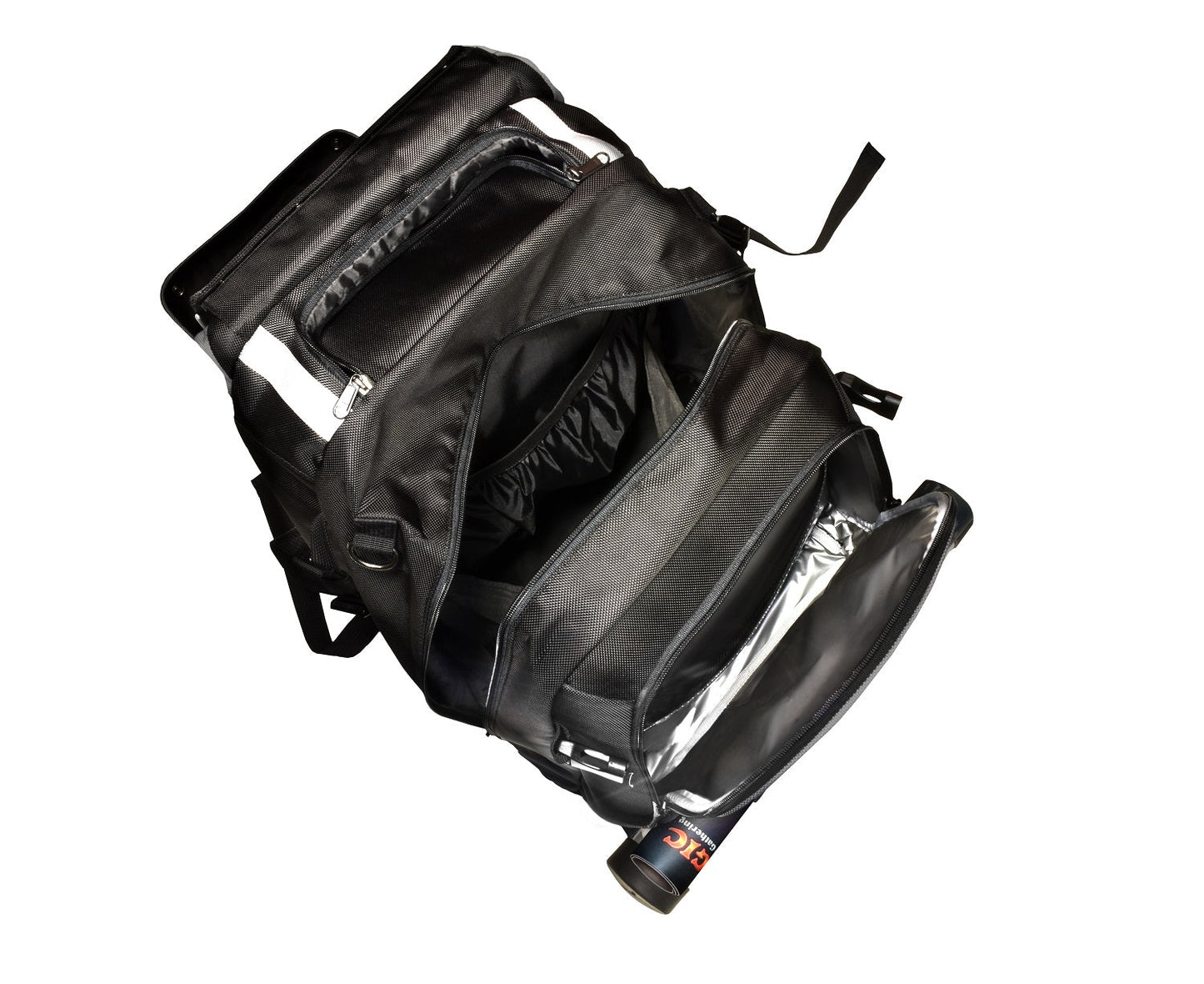 Citadel Backpack - Black with Silver Trim