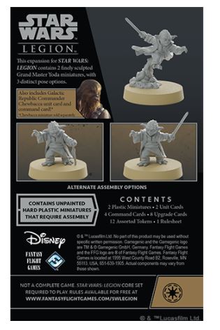 Star Wars: Legion - Grand Master Yoda Commander