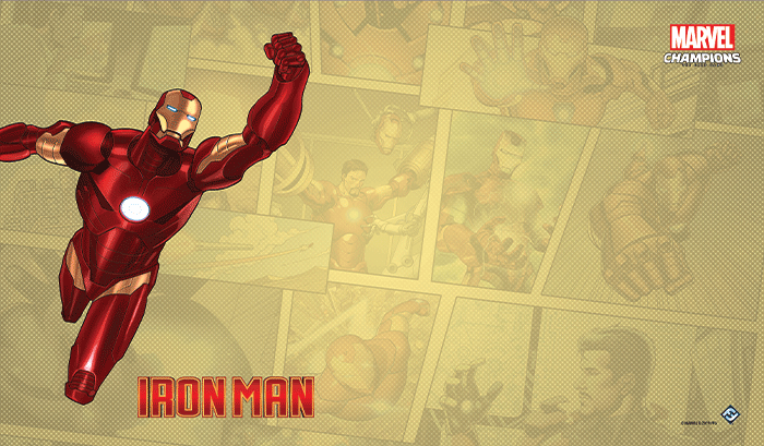 Marvel Champions LCG - Iron Man Game Mat