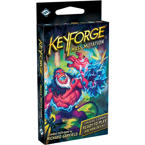 KeyForge: Mass Mutation Deck Display