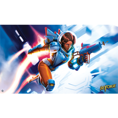 Keyforge: Tactical Officer Moon Playmat