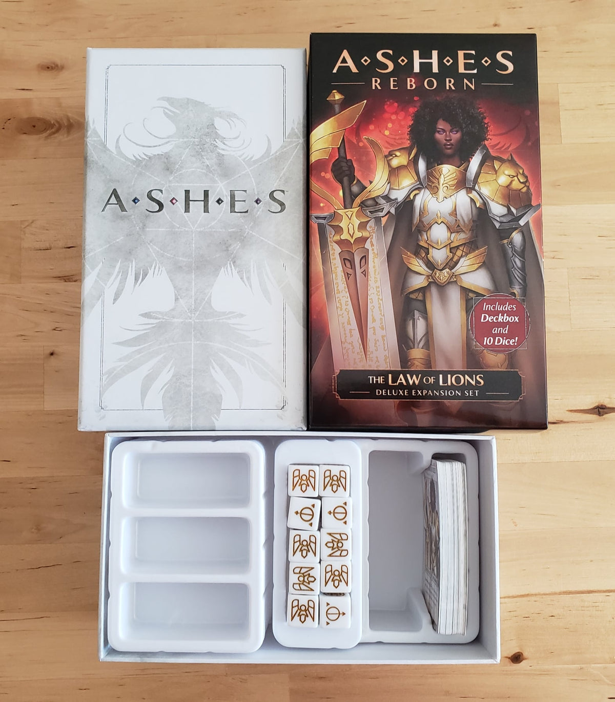 Ashes: Reborn - The Law of Lions Deluxe Expansion Deck
